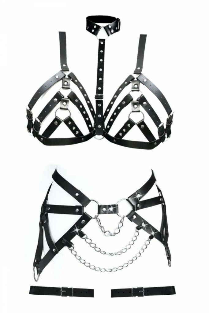 Deluxerie Sexy Harness Sæt Mariazinha